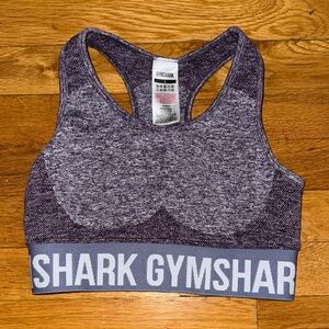 Gymshark Heathered Purple Sports Bra